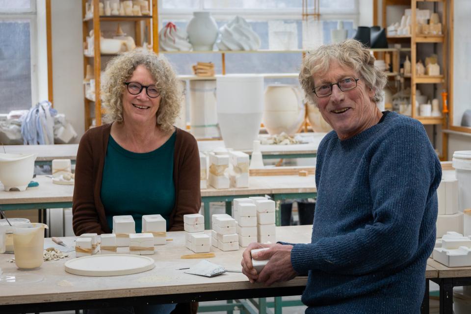 Frans en Erna in studioZAND